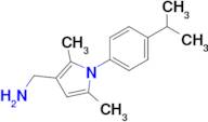 (1-(4-Isopropylphenyl)-2,5-dimethyl-1h-pyrrol-3-yl)methanamine