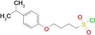 4-(4-Isopropylphenoxy)butane-1-sulfonyl chloride