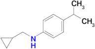 n-(Cyclopropylmethyl)-4-isopropylaniline