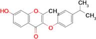 7-Hydroxy-3-(4-isopropylphenoxy)-2-methyl-4h-chromen-4-one