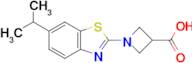 1-(6-Isopropylbenzo[d]thiazol-2-yl)azetidine-3-carboxylic acid