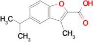 5-Isopropyl-3-methylbenzofuran-2-carboxylic acid