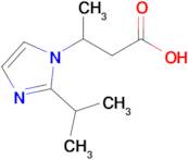 3-(2-Isopropyl-1h-imidazol-1-yl)butanoic acid