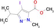 Methyl 4-iodo-3-isopropyl-1-methyl-1h-pyrazole-5-carboxylate