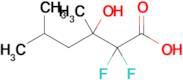 2,2-Difluoro-3-hydroxy-3,5-dimethylhexanoic acid