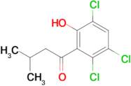 3-Methyl-1-(2,3,5-trichloro-6-hydroxyphenyl)butan-1-one