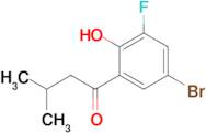 1-(5-Bromo-3-fluoro-2-hydroxyphenyl)-3-methylbutan-1-one