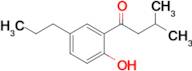 1-(2-Hydroxy-5-propylphenyl)-3-methylbutan-1-one