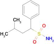 3-Methyl-1-phenylbutane-1-sulfonamide