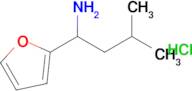 1-(Furan-2-yl)-3-methylbutan-1-amine hydrochloride