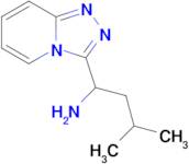 1-([1,2,4]triazolo[4,3-a]pyridin-3-yl)-3-methylbutan-1-amine