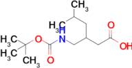 3-(((Tert-butoxycarbonyl)amino)methyl)-5-methylhexanoic acid