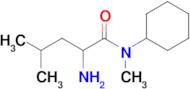 2-Amino-N-cyclohexyl-n,4-dimethylpentanamide