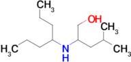 2-(Heptan-4-ylamino)-4-methylpentan-1-ol