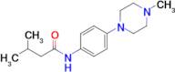 3-Methyl-N-(4-(4-methylpiperazin-1-yl)phenyl)butanamide