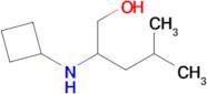 2-(Cyclobutylamino)-4-methylpentan-1-ol