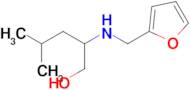 2-((Furan-2-ylmethyl)amino)-4-methylpentan-1-ol