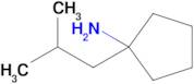 1-Isobutylcyclopentan-1-amine