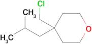 4-(Chloromethyl)-4-isobutyltetrahydro-2h-pyran