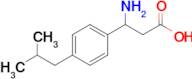 3-Amino-3-(4-isobutylphenyl)propanoic acid