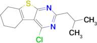 4-Chloro-2-isobutyl-5,6,7,8-tetrahydrobenzo[4,5]thieno[2,3-d]pyrimidine