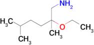 2-Ethoxy-2,5-dimethylhexan-1-amine