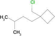 1-(Chloromethyl)-1-isopentylcyclobutane