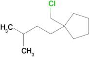 1-(Chloromethyl)-1-isopentylcyclopentane