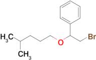 (2-Bromo-1-((4-methylpentyl)oxy)ethyl)benzene