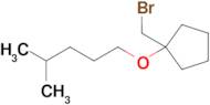 1-(Bromomethyl)-1-((4-methylpentyl)oxy)cyclopentane