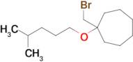 1-(Bromomethyl)-1-((4-methylpentyl)oxy)cycloheptane