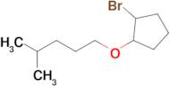 1-Bromo-2-((4-methylpentyl)oxy)cyclopentane