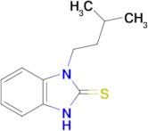 1-(3-methylbutyl)-2,3-dihydro-1H-1,3-benzodiazole-2-thione