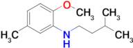 n-Isopentyl-2-methoxy-5-methylaniline