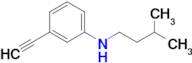3-Ethynyl-N-isopentylaniline