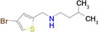 n-((4-Bromothiophen-2-yl)methyl)-3-methylbutan-1-amine