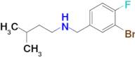 n-(3-Bromo-4-fluorobenzyl)-3-methylbutan-1-amine