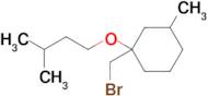 1-(Bromomethyl)-1-(isopentyloxy)-3-methylcyclohexane