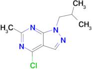 4-Chloro-1-isobutyl-6-methyl-1h-pyrazolo[3,4-d]pyrimidine