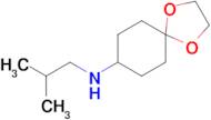 n-Isobutyl-1,4-dioxaspiro[4.5]decan-8-amine