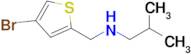 n-((4-Bromothiophen-2-yl)methyl)-2-methylpropan-1-amine