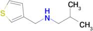 2-Methyl-N-(thiophen-3-ylmethyl)propan-1-amine