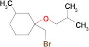 1-(Bromomethyl)-1-isobutoxy-3-methylcyclohexane