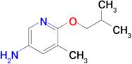 6-Isobutoxy-5-methylpyridin-3-amine