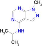 n-Isopropyl-1-methyl-1h-pyrazolo[3,4-d]pyrimidin-4-amine