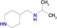 n-(Piperidin-4-ylmethyl)propan-2-amine