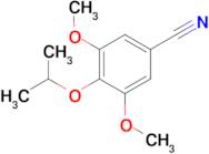 4-Isopropoxy-3,5-dimethoxybenzonitrile