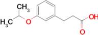 3-(3-Isopropoxyphenyl)propanoic acid