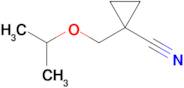 1-(Isopropoxymethyl)cyclopropane-1-carbonitrile