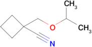 1-(Isopropoxymethyl)cyclobutane-1-carbonitrile